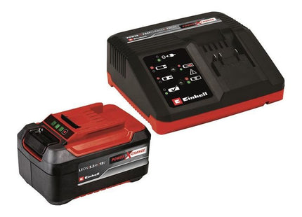 Einhell Power X-Change Battery & Charger Starter Kit 18V 1 x 5.2Ah Li-ion Einhell - RockBottom Northamptin