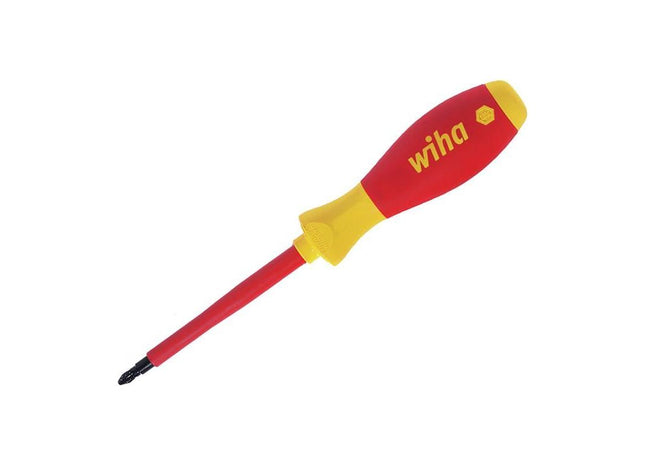 Wiha SoftFinish® electric slimFix Screwdriver Pozidriv PZ2 x 100mm Wiha - RockBottom Northampton