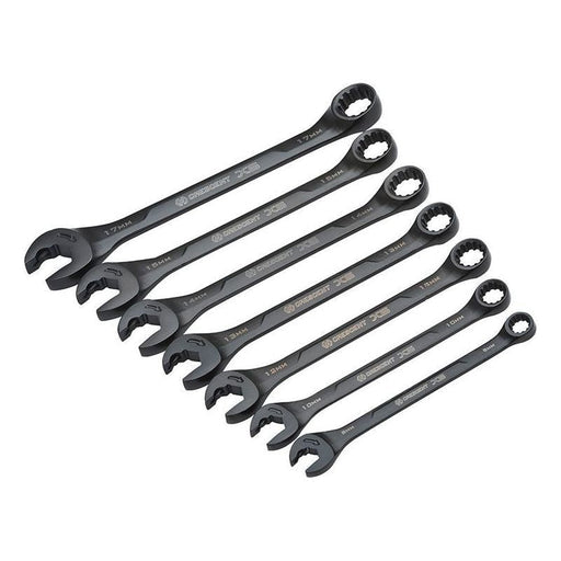 Crescent® X6™ Open End Ratcheting Spanner Set, 7 Piece Crescent® - RockBottom Northampton