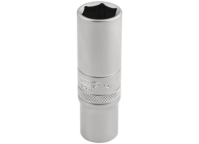 Draper 6 Point Metric Deep Socket, 3/8" Sq. Dr., 14mm 16582 Draper - Town Tools 