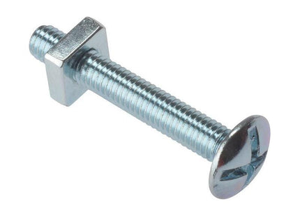 Forgefix Roofing Bolt ZP M6 x 80mm Bag 25 ForgeFix - RockBottom Northampton