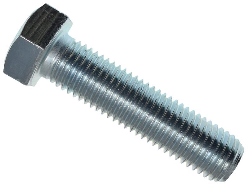 METALMATE High Tensile Set Screw ZP M20 x 80mm (Box 10) METALMATE� - RockBottom Northampton