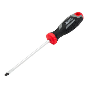 Draper Slotted Soft Grip Screwdriver, SL5.5 x 125mm Draper - Town Tools
