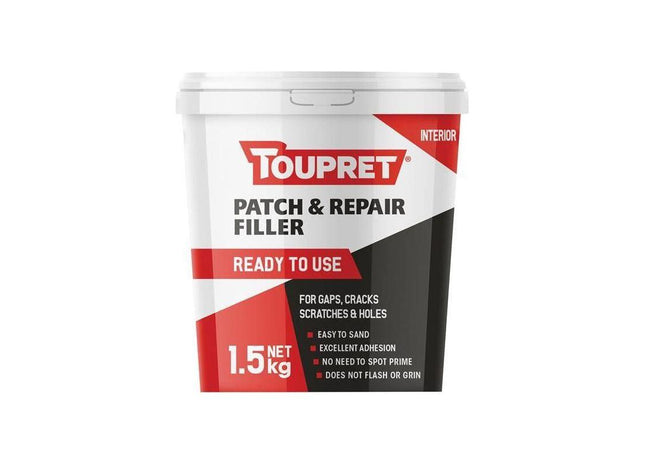 Toupret Ready to Use Patch & Repair 1.5kg Toupret - RockBottom Northampton