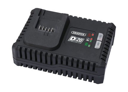 Draper D20 20V Fast Battery Charger, 4A 55913 Draper - Town Tools 