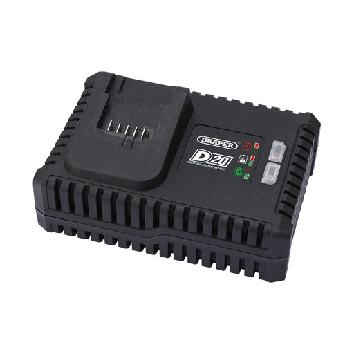 Draper D20 20V Fast Battery Charger, 4A 55913 Draper - Town Tools 