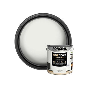 Ronseal One Coat Everywhere Interior Winter Frost Matt 2.5 litre Ronseal - RockBottom Nothampton