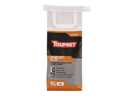 Toupret Exterior Skimcoat Filler 5kg Toupret - RockBottom Northampton