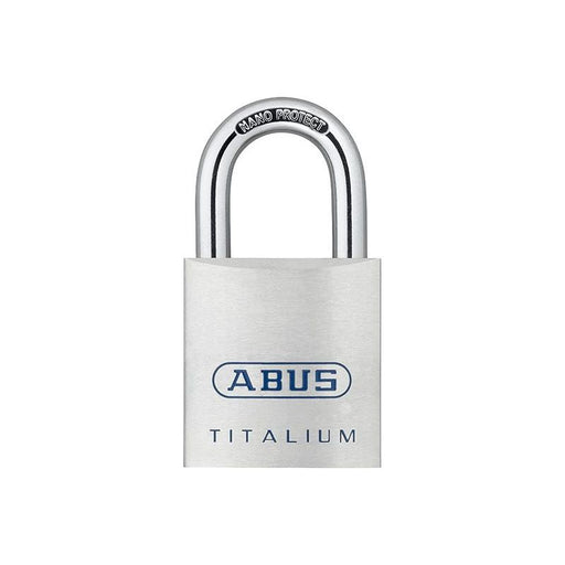 Abus Mechanical 80TI/40mm TITALIUM™ Padlock Keyed Alike KA8011 ABUS Mechanical - RockBottom Northampton 