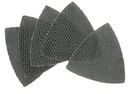 DeWALT Power Tools EXTREME Mesh Detail Sander Sheet 93 x 93mm 240G (Pack 5) DeWALT Power Tools - RockBottom Northampton