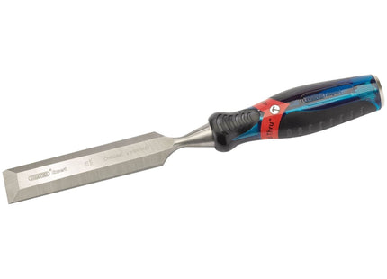 Draper Soft Grip Pound Thru Bevel Edge Wood Chisel, 28 x 140mm 24409 Draper - Town Tools 