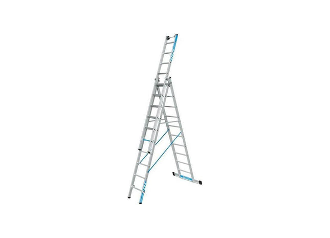 Zarges Skymaster Plus X Combination Ladder 3-Part 3 x 10 Rungs Zarges - RockBottom Northampton