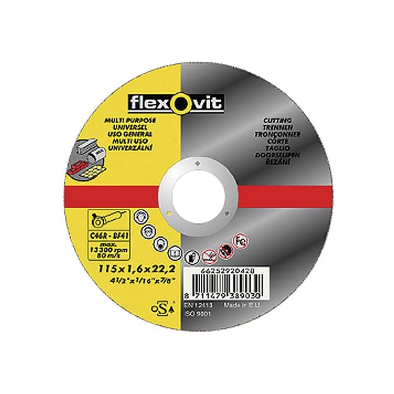 Flexovit Multi-Purpose Cutting Disc 230 x 22mm Flexovit - RockBottom Northampton