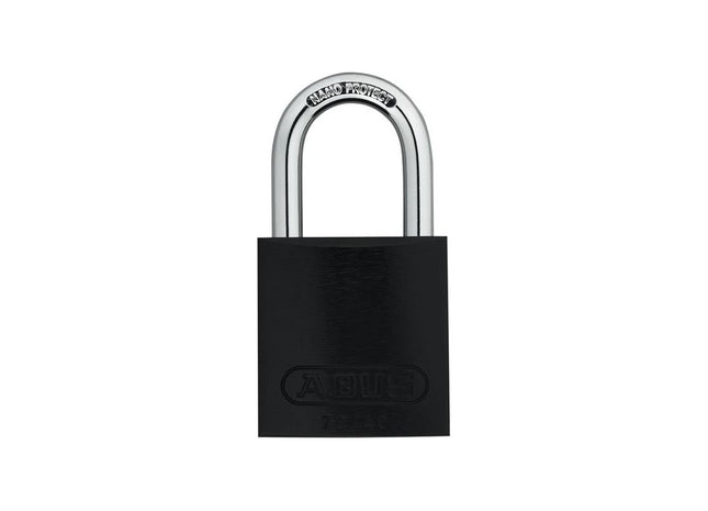 Abus Mechanical 72/40mm Aluminium Padlock Black Keyed Alike TT00260 ABUS Mechanical - RockBottom Northampton 