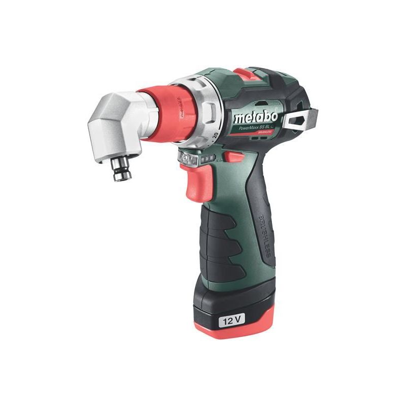 Metabo PowerMaxx BS BL Q Brushless Drill/Screwdriver 12V 2 x 2.0Ah Li-ion Metabo - RockBottom Northampton