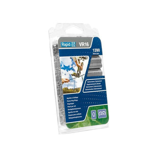 Rapid VR22 Fence Hog Rings Pack 1600 Galvanised Boxed Rapid - RockBottom Nothampton