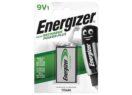 Energizer® Recharge Power Plus 9V Battery R9V 175 mAh (Single) Energizer® - RockBottom Northamptin