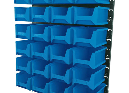 Draper 24 Bin Wall Storage Unit, Large Bins 06797 Draper - Town Tools 