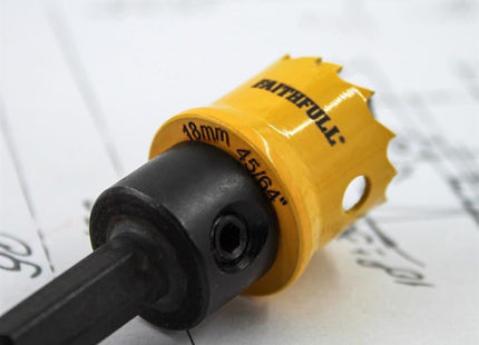 Faithfull Mini Holesaw 18mm Faithfull - RockBottom Northampton