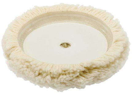 Draper Hook & Loop Backed Lambswool Polishing Bonnet for 44191, 175mm 46295 Draper - Town Tools 