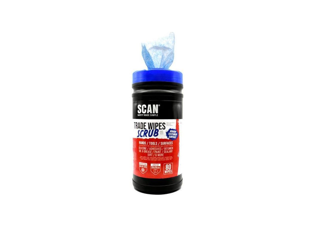 Scan Scrub Wipes (Tub 80) Scan - RockBottom Nothampton