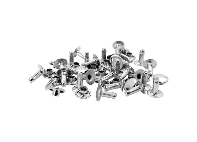 Rapid Tubular Rivets 8 x 3 x 9mm Cap 3 x 8mm (Pack 25) Rapid - RockBottom Nothampton