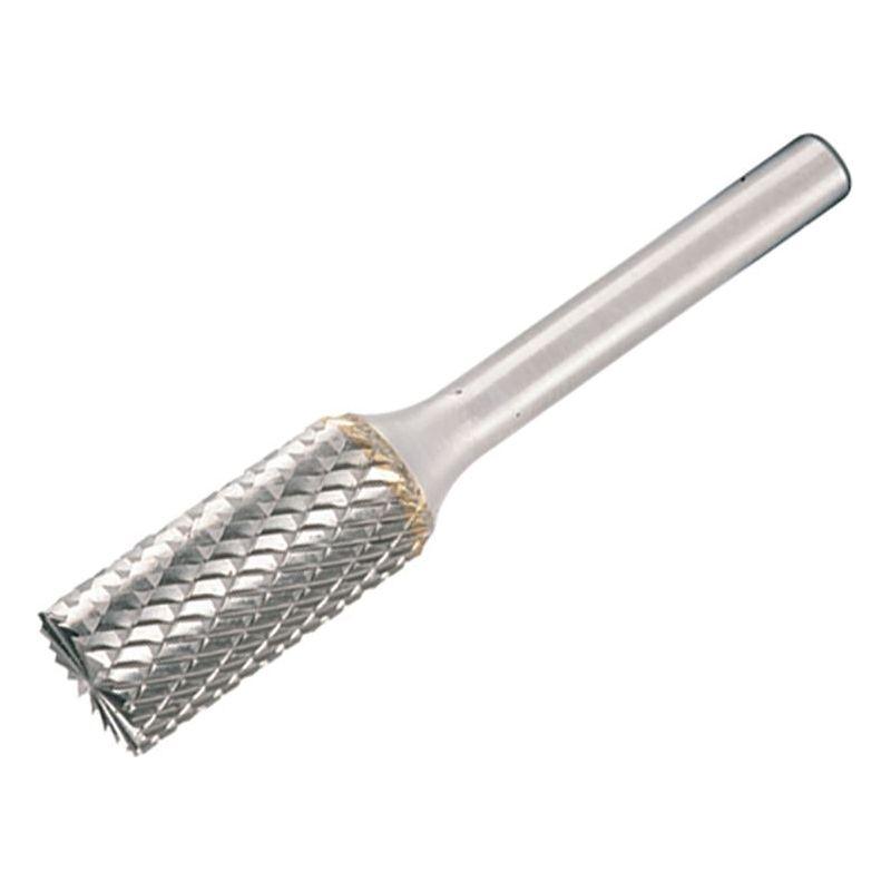 Dormer Solid Carbide Bright Rotary Burr - Cylinder with Endcut 8 x 6mm Dormer - RockBottom Northampton