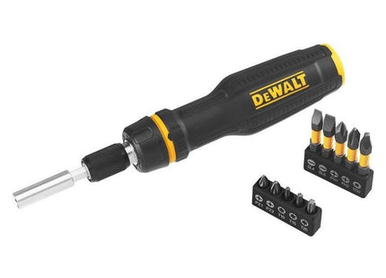 Dewalt Full Fit Telescoping Multi-bit Ratcheting Screwdriver + 10 Bits Dewalt - RockBottom Northampton