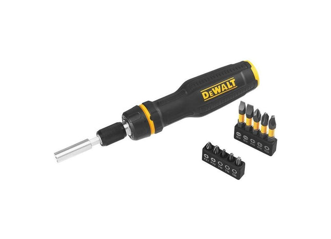 Dewalt Full Fit Telescoping Multi-bit Ratcheting Screwdriver + 10 Bits Dewalt - RockBottom Northampton