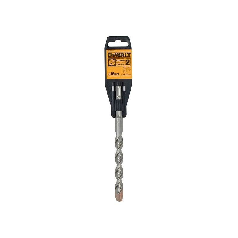 Dewalt Power Tools SDS Plus EXTREME 2® Drill Bit 16 x 200mm DeWALT Power Tools - RockBottom Northampton