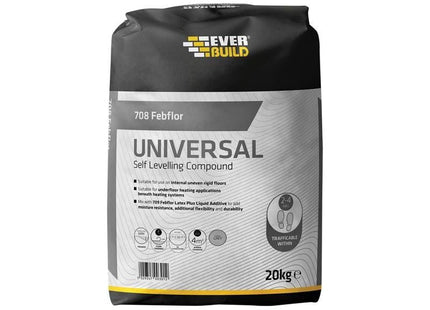 Everbuild Sika 708 Febflor Self Level Compound 20kg Everbuild Sika - RockBottom Northamptin