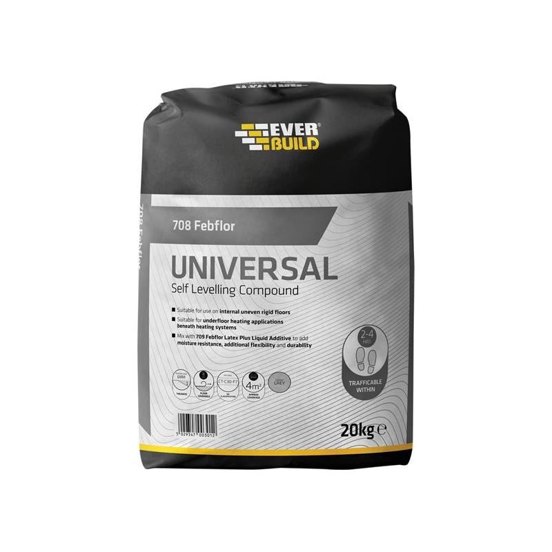 Everbuild Sika 708 Febflor Self Level Compound 20kg Everbuild Sika - RockBottom Northamptin