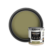 Ronseal One Coat Everywhere Interior Paint Olive Matt 2.5 litre Ronseal - RockBottom Nothampton