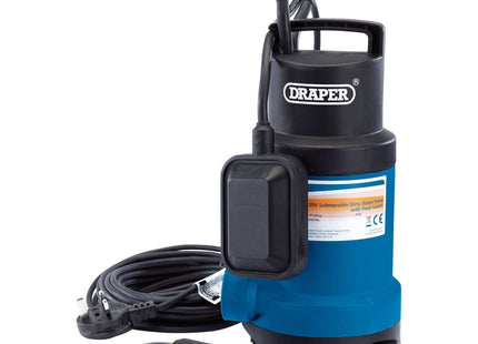 Draper Submersible Dirty Water Pump with Float Switch, 166L/min, 550W 61621 Draper - Town Tools 