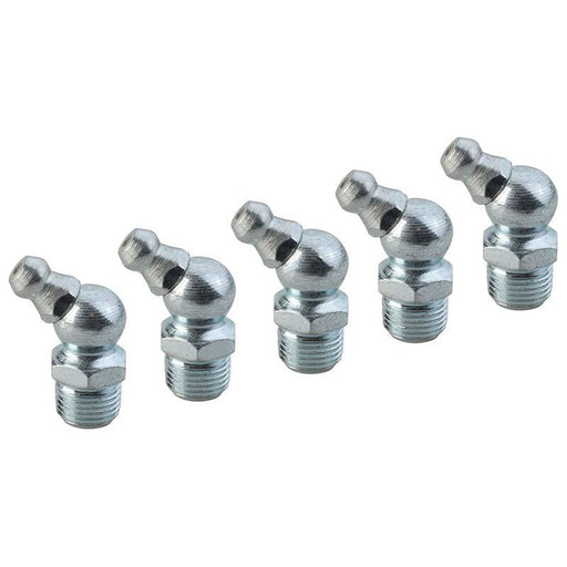 Faithfull Grease Nipple 45° 1/8in BSP (Pack 5) Faithfull - RockBottom Northampton