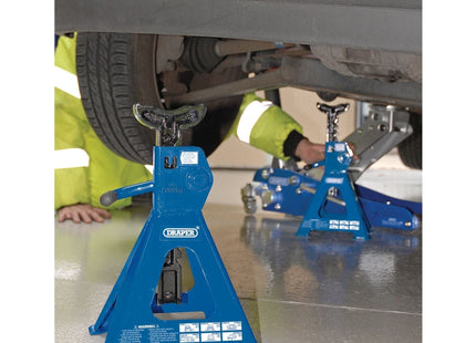Draper Ratcheting Axle Stands, 2 Tonne (Pair) 30878 Draper - Town Tools 