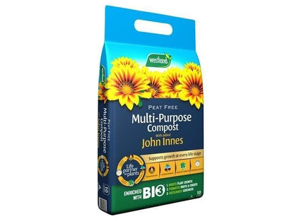 Westland Westland Peat Free Multi-Purpose Compost with John Innes 10 litre Westland - RockBottom Northampton