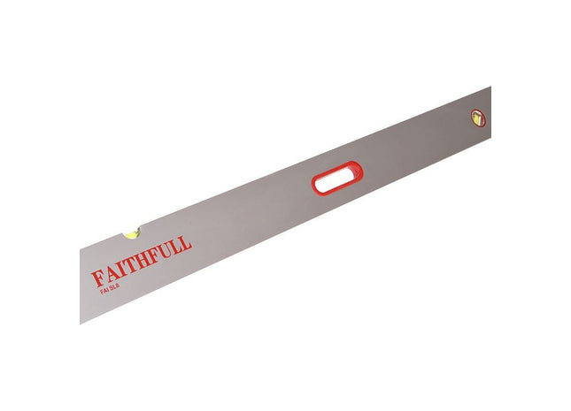 Faithfull Screeding Level 2.4m (8ft) 3 Vial & Grips Faithfull - RockBottom Northampton