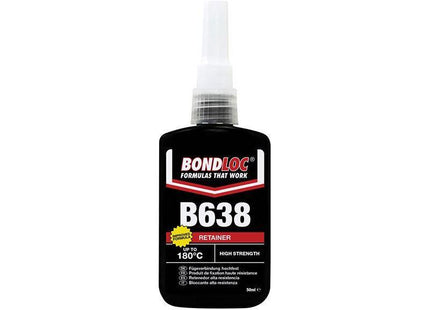 Bondloc B638 High Strength Retaining Compound 50ml Bondloc - RockBottom Northampton