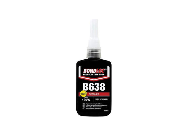 Bondloc B638 High Strength Retaining Compound 50ml Bondloc - RockBottom Northampton