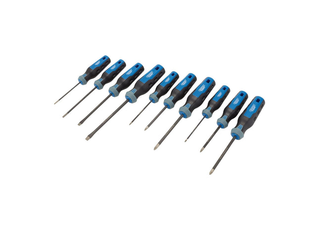 Draper Diamond Tipped Screwdriver Set (10 Piece) 95163 Draper - Town Tools 