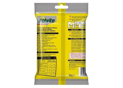 Solvite All Purpose Extra Strong Wallpaper Paste - 5 Roll Sachet Solvite - RockBottom Nothampton