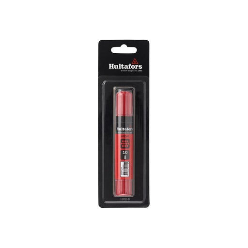 Hultafors Dry Marker Refill Red (10) Blister Pack Hultafors - RockBottom Northampton