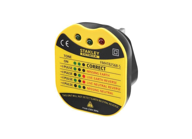 Stanley® Intelli Tools FatMax® UK Wall Plug Tester STANLEY® Intelli Tools - RockBottom Nothampton