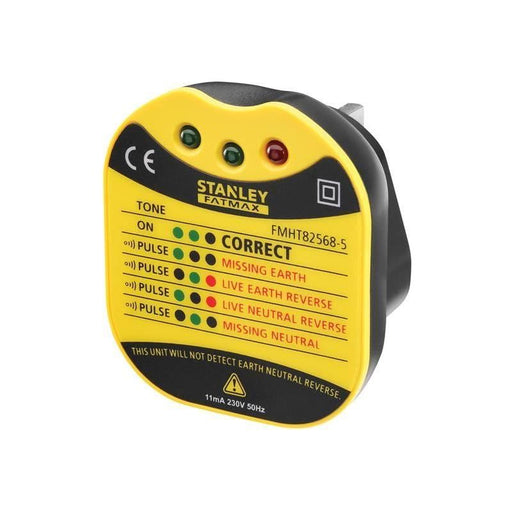 Stanley® Intelli Tools FatMax® UK Wall Plug Tester STANLEY® Intelli Tools - RockBottom Nothampton