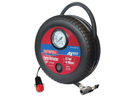 Faithfull Low Volume Tyre Inflator 12V Faithfull - RockBottom Northampton