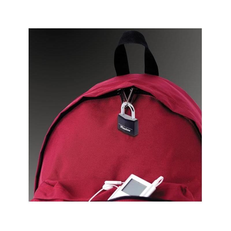 Master Lock Aluminium Black Vinyl Cover 40mm Padlock 4-Pin Master Lock - RockBottom Northampton