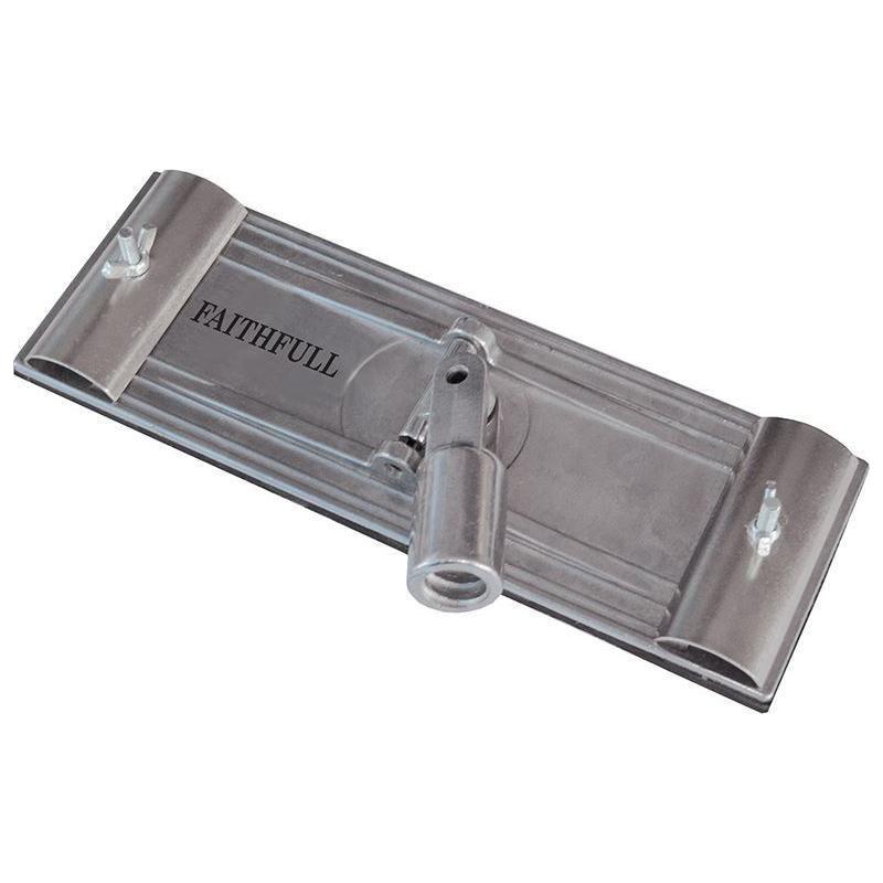 Faithfull Drywall Pole Sander Head 235 x 80mm (9.1/4 x 3in) Faithfull - RockBottom Northampton