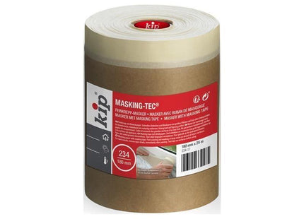 Kip® 234 Paper Masker Tape 180mm x 25m KIP® - RockBottom Northampton