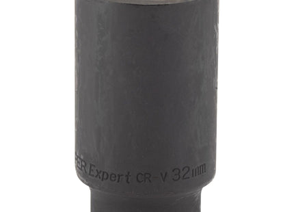 Draper Deep Impact Socket, 1/2" Sq. Dr., 32mm 35519 Draper - Town Tools 
